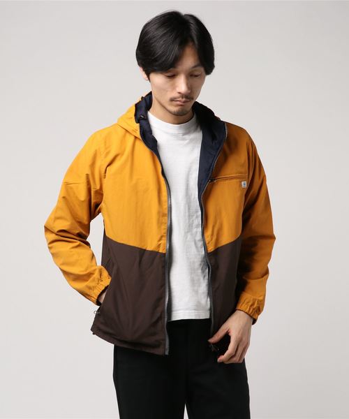 SPORTSMASTER / ジャケット/M/コットン/YLW gym master（ジムマスター） ナイロンジャケット ナイロン×コットン