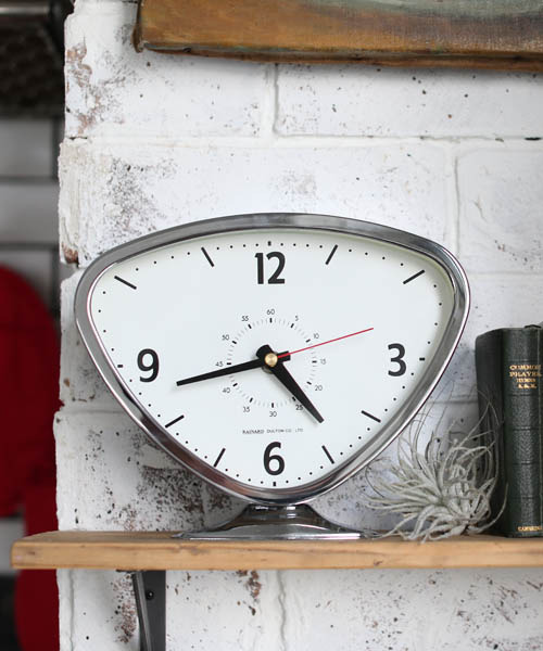 新品 （CR） DULTON RAINARD CLOCK ダルトン 置き時計 DULTON（ダルトン） 時計 RAINARD CLOCK CHROME /置き時計 : ZOZOTOWN