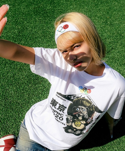 tシャツ urday / trompe l'oeil / フォトTシャツ レディース メンズ MAMIAN tシャツ urday / trompe l'oeil フォトTシャツ
