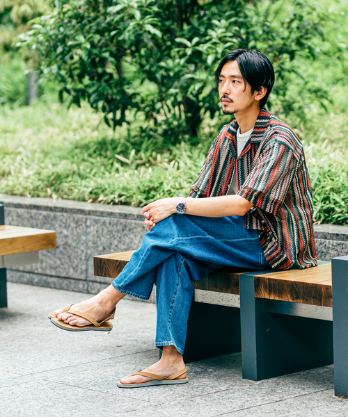 JOURNAL STANDARD シャツ バルファレース オープンシャツ メンズ