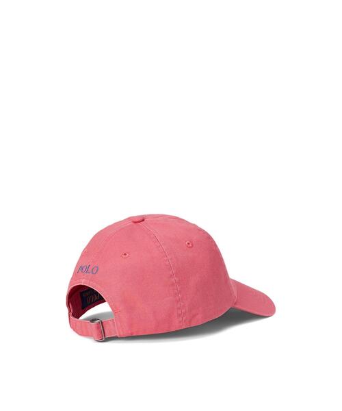 Polo Ralph Lauren コットン ベースボールキャップ グレー POLO RALPH LAUREN キャップ 帽子 コットン チノ ベースボール