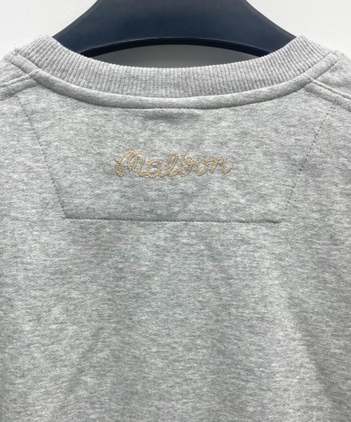 スウェット MALBON GOLF BUCKETS SWEAT タイガーバケッツ スウェットプルオーバー MALBON GOLF BUCKETS SWEAT タイガーバケッツ ボリエステル91%，
