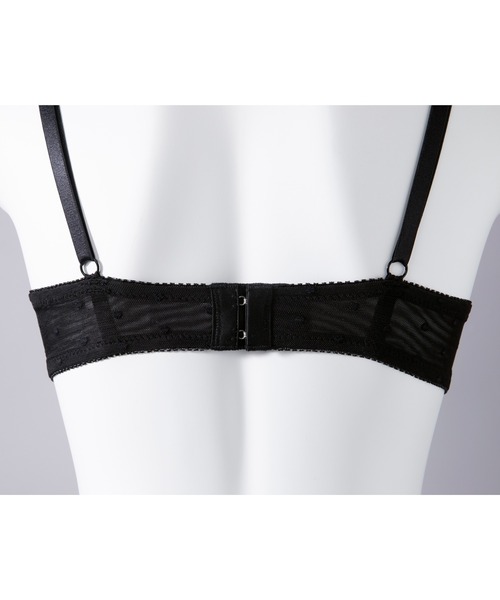 ブラジャー ショーツセット 「3点セット」艶めくドット