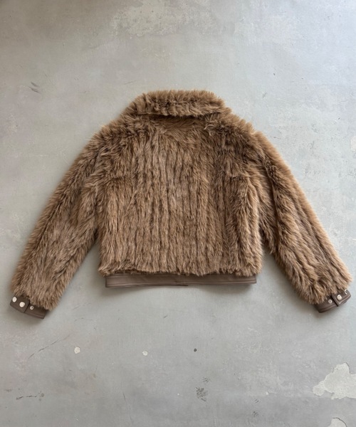 SHAGGIE（シャギー） ブルゾン アウター 「ViVi掲載」ファーブルゾン
