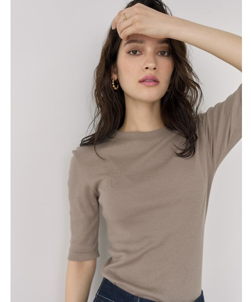 tシャツ Basic Rib Tee / BasicリブTee レディース