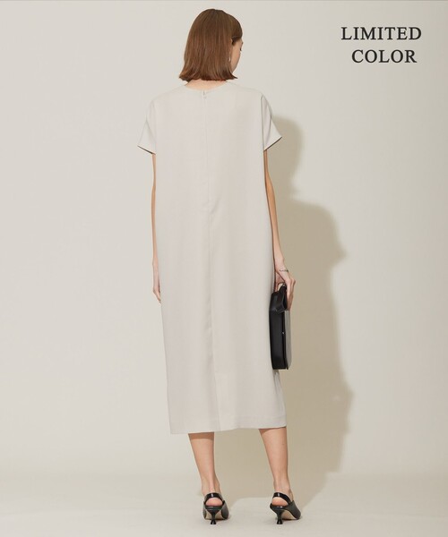 ICB ワンピース 「接触冷感・UVケア・速乾・洗える」FluidBackSatin