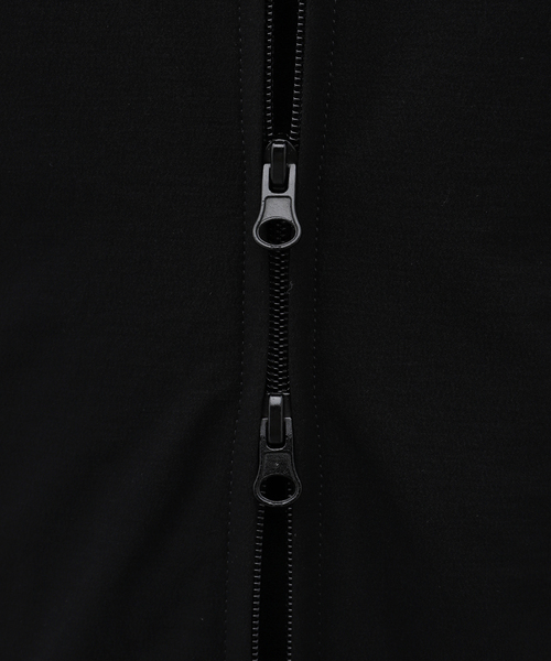ジャケット・アウター ATON STRETCH WOOLY NYLON FLIGHT JACKET ATON STRETCH WOOLY NYLON FLIGHT JACKET - CHARCOAL GRAY