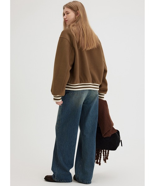 スタジャン フロントロゴスタジャン FD23W133「Fano Studios