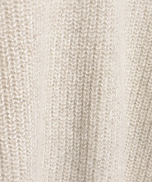 anuans」 Vネックニット FREE ベージュ レディース : 81807361  