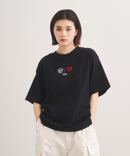 tシャツ WOMAN PEACE BERRY T レディース メンズ ウィメンズトゥリースワローショートスリーブTシャツ(S Aqua