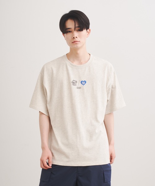 Remember. tシャツ BIG STITCH HEART T-SHIRTS / ビックステッチ