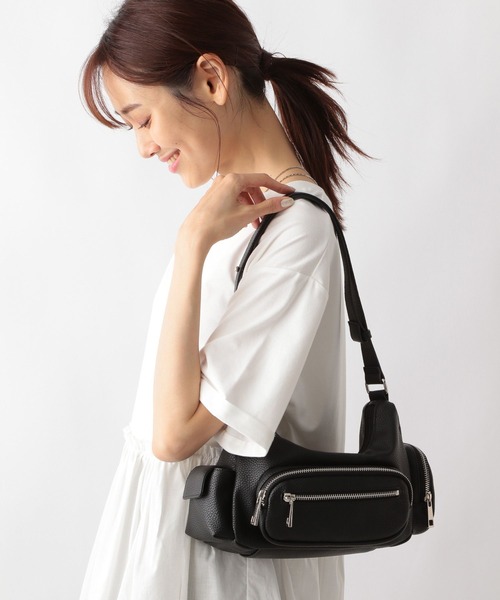 GLOBAL WORK ショルダーバッグ バッグ サイドポケットショルダー