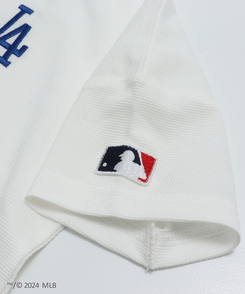 MLB ポロシャツ 刺繍ロゴ 半袖ポロシャツ キッズ 子供服 男の子