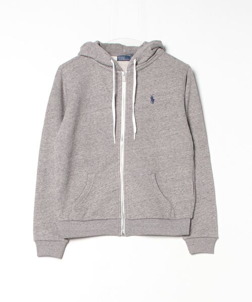 【新品タグ付き】POLO RALPH LAUREN パーカーレディース グレー 中古・古着通販】POLO RALPH LAUREN (ポロ・ラルフローレン) プル