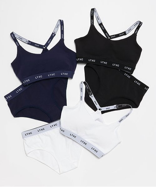 LOVETOXIC 肌着 「LTXC」ロゴ紐ハーフトップ キッズ 子供 女の子