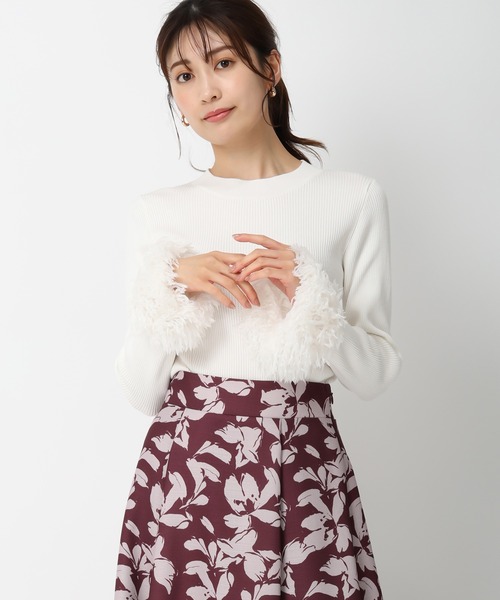 MISCH MASCH（ミッシュマッシュ） ニット セーター フェザー袖