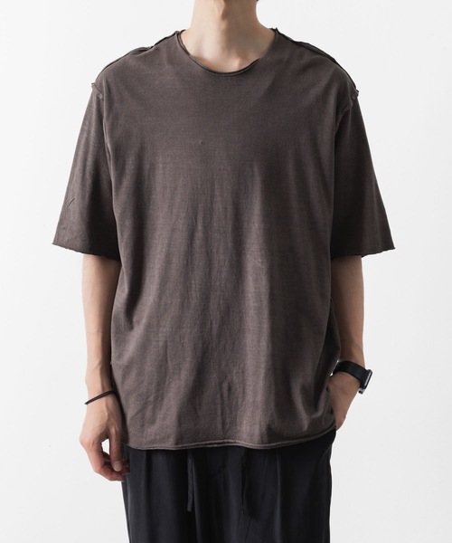 ATTACHMENT tシャツ 80/2 ピマコットンジャージー オーバー