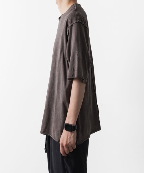 ATTACHMENT tシャツ 80/2 ピマコットンジャージー オーバー
