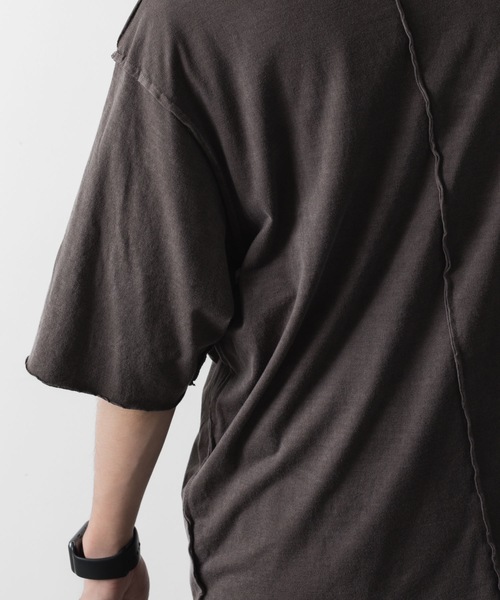 ATTACHMENT tシャツ 80/2 ピマコットンジャージー オーバー
