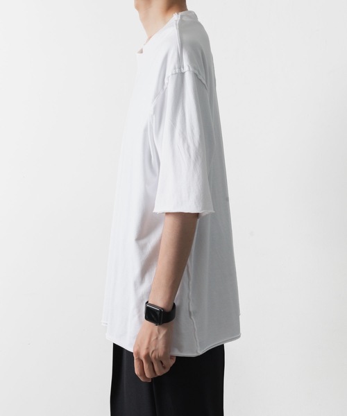 ATTACHMENT tシャツ 80/2 ピマコットンジャージー オーバー