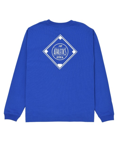 New Balance tシャツ ダイアモンドアスレチックス ロング