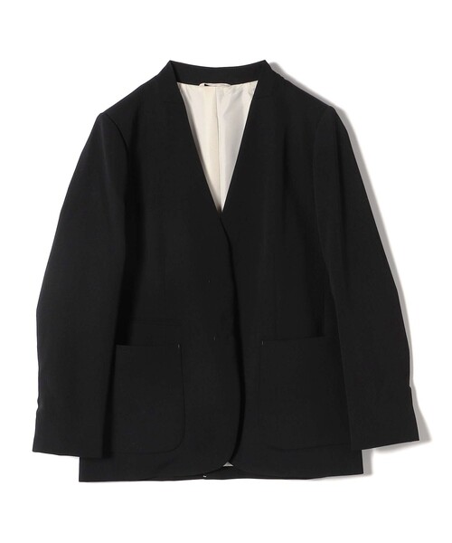 【まる】SHIPS for women ノーカラージャケット SHIPS（シップス） ジャケット ノーカラージャケット レディース