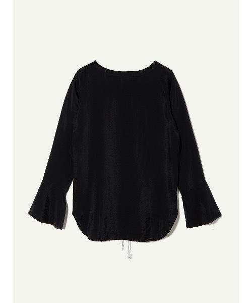 ブラウス シャツ Cupro Flair Sleeve Top レディース