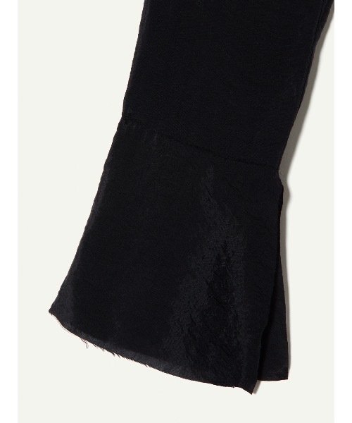 leinwande（ラインヴァンド） ブラウス シャツ Cupro Flair Sleeve Top