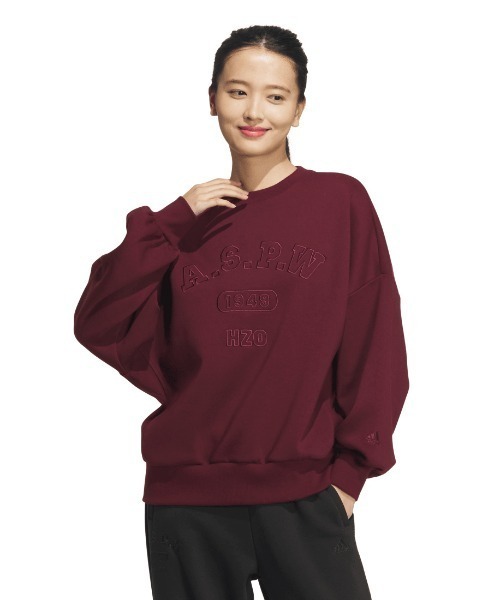 トレーナー スウェット アディダス adidas W CLG 裏起毛 クルースウェット レディース adidas トレーナー スウェット アディダス W CLG 裏起毛 クルー