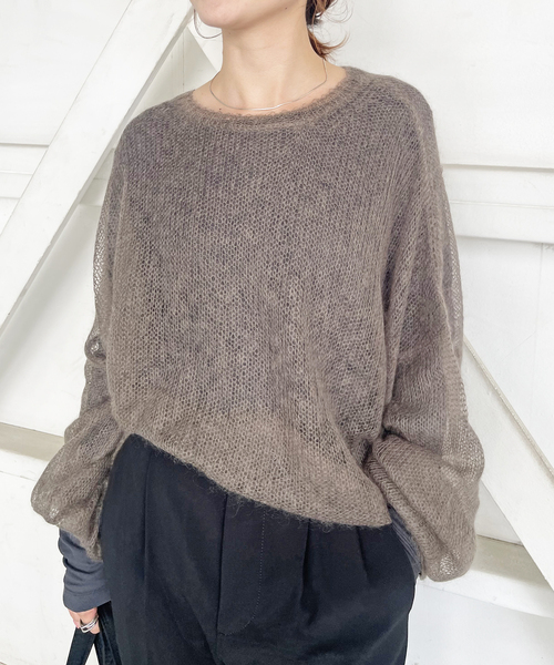 tシャツ 「追加」シアーボートネックプルオーバー レディース Spick＆Span tシャツ 「追加」シアーボートネックプルオーバー