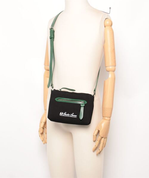 STUDIO SEVEN ショルダーバッグ バッグ Canvas ＆ Leather Shoulder