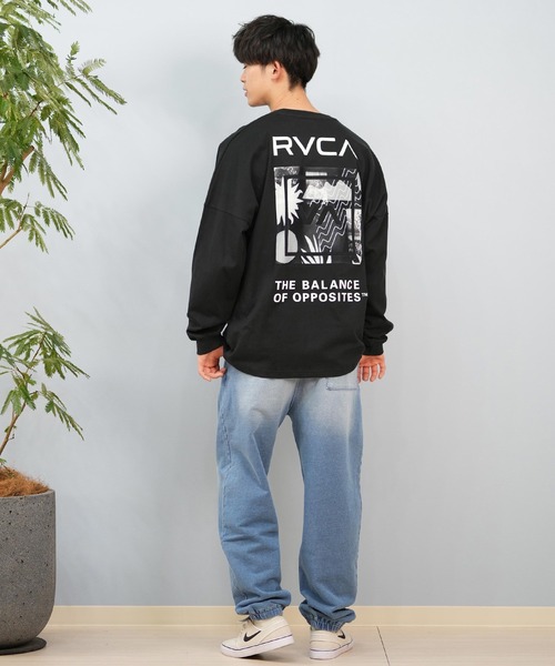 RVCA オーバーサイズ フィット ロンT 楽天市場】ルーカ RVCA ロンT Tシャツ 長袖 メンズ パーム ボックス
