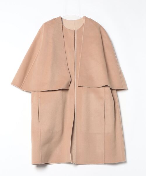 Drawerドゥロワー 36 ファーコート希少 Drawer ドゥロワー コート ジャケット ファー ケヌキ - メルカリ