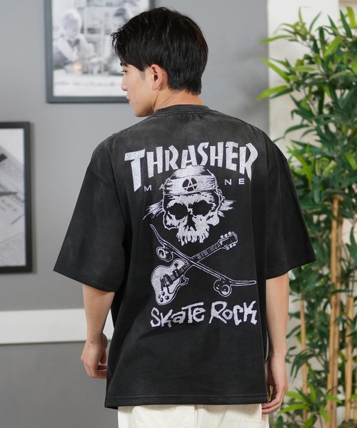 THRASHER（スラッシャー） tシャツ 「ムラサキスポーツ限定」THRASHER