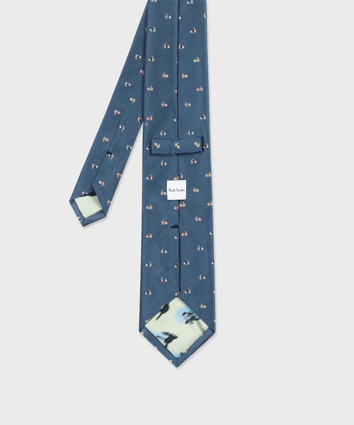 Paul Smith ネクタイ ラビットモチーフ ネクタイ「150053 552MJ