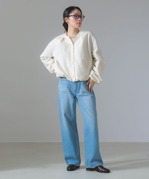 Demi-Luxe BEAMS ブルゾン アウター コットンナイロン パフ