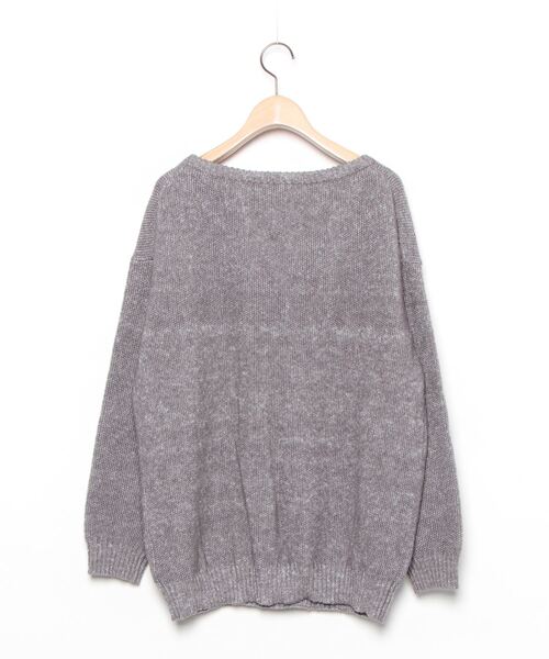 「Deuxieme Classe」 長袖ニット - グレー レディース Deuxieme Classe 「Deuxieme Classe」 長袖ニット - グレー