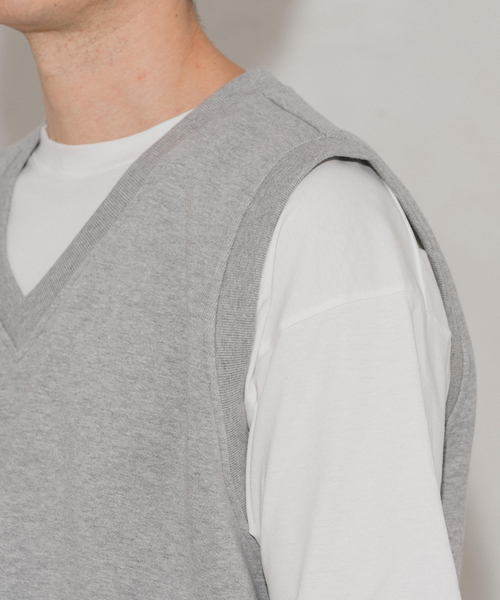 LOOPWHEELER（ループウィラー） ベスト ジレ × LOWERCASE for EDIFICE