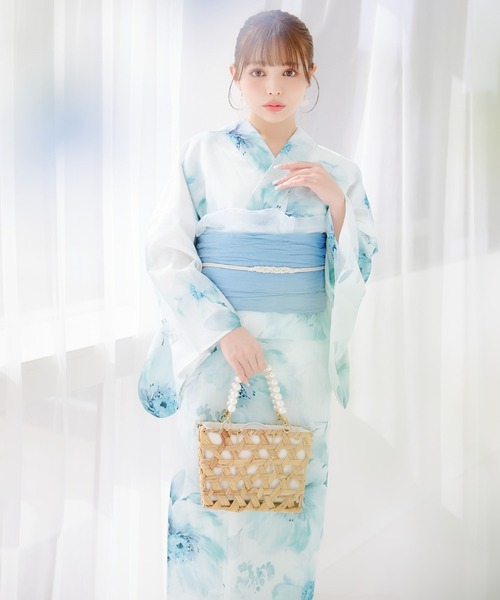 sugar 浴衣新品セット sugar nine 浴衣 浴衣3点セット（浴衣・帯・下駄） レディース