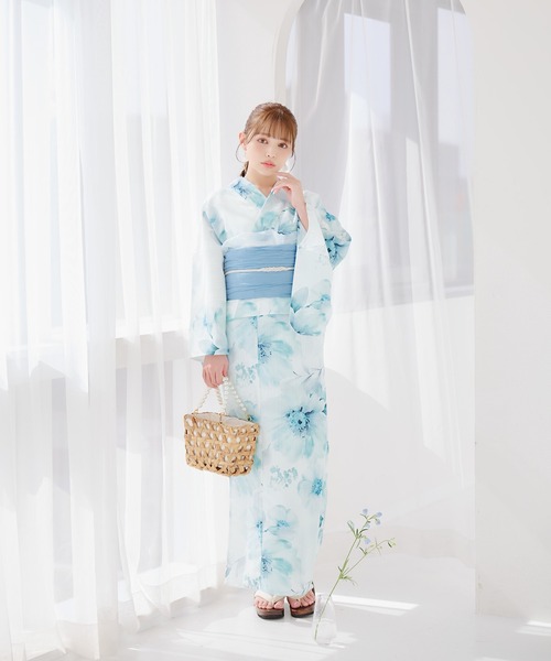 sugar 浴衣 3点セット 浴衣3点セット（浴衣・帯・下駄）（浴衣）｜sugar nine