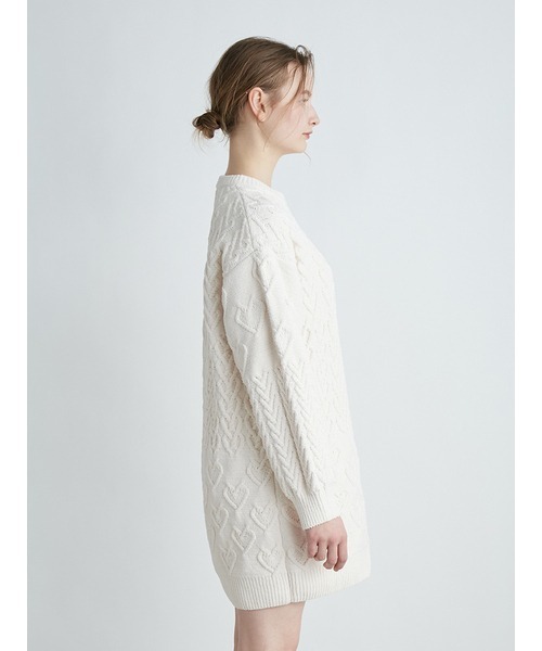 gelato pique(ジェラートピケ) ニットワンピース FREE ピンク gelato pique(ジェラートピケ) ニットワンピース FREE ピンク