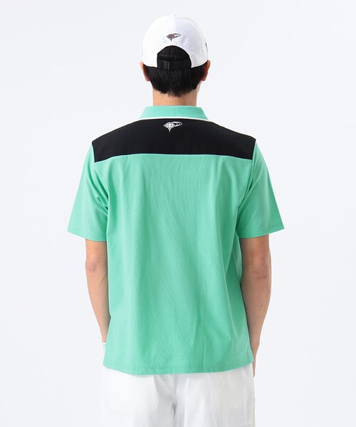 BEAMS GOLF ポロシャツ 「吸水速乾/UVカット/伸縮性」ORANGE