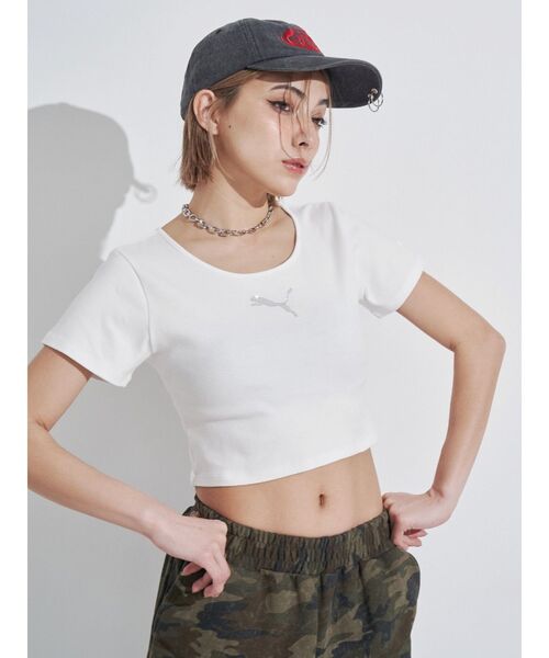 tシャツ PUMA EVRIS SS TEE レディース PUMA tシャツ EVRIS SS TEE レディース : ZOZOTOWN Yahoo!店