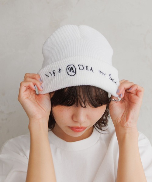 Hoddle　ビーニー Hoddle Skateboards（ホドル）/ REVERESEABLE SANE REACTION BEANIE