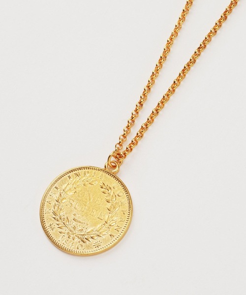 【国内即発】≪BEN-AMUN≫ ゴールド コイン ネックレス 国内即発】≪BEN-AMUN≫ ゴールド コイン ネックレス
