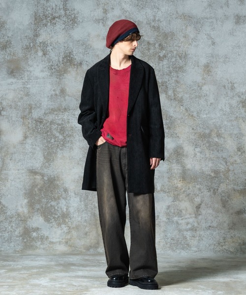 glamb Bayler wide denim サルエル ブラック glamb（グラム） ジーンズ The Wide Denim / ザワイドデニム メンズ