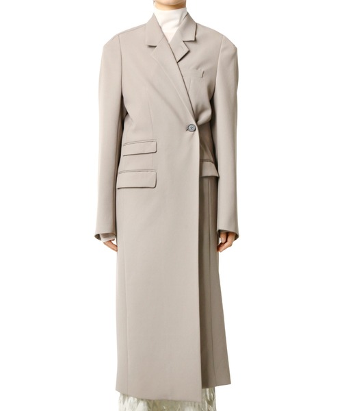 LE CIEL BLEU（ルシェルブルー） チェスターコート 36 ベージュ