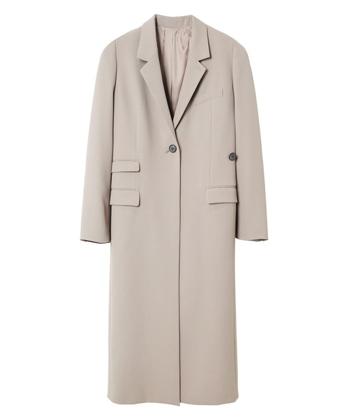 LE CIEL BLEU（ルシェルブルー） チェスターコート 36 ベージュ