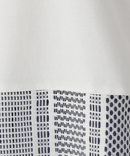 COMME CA ISM tシャツ レースコンビ Tシャツ レディース