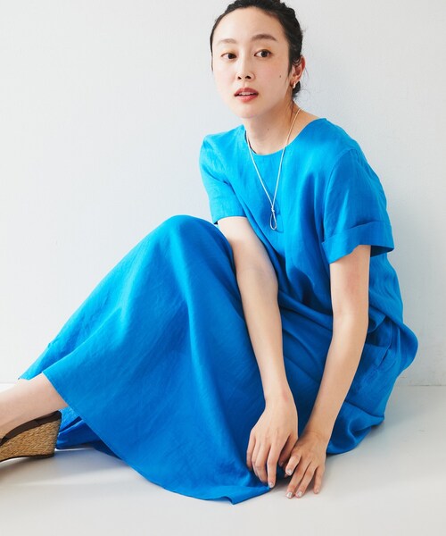 ワンピース A*size100 LAVEANGE ワンピース 異素材切替ワンピース : ZOZOTOWN Yahoo!店